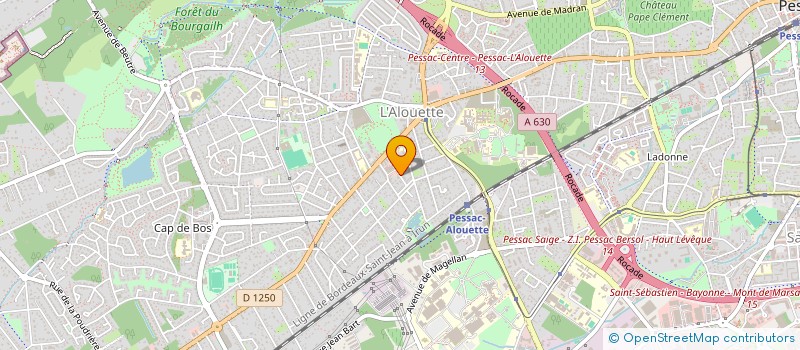 localisation de l'entreprise MONSIEUR GUY HENGEN  PESSAC