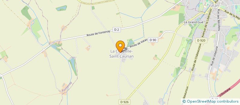 localisation de l'entreprise MONSIEUR GUY HENNEUSE à LUCAY-LE-LIBRE