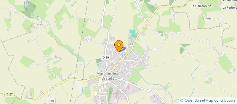 localisation de l'entreprise MONSIEUR GUY HERVE  MAROLLES-LES-BRAULTS