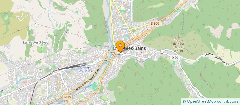 localisation de l'entreprise MONSIEUR GUY HERVE à DIGNE-LES-BAINS