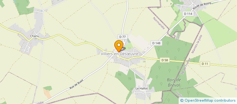 localisation de l'entreprise MONSIEUR GUY HEZE  VILLIERS-EN-DESUVRE