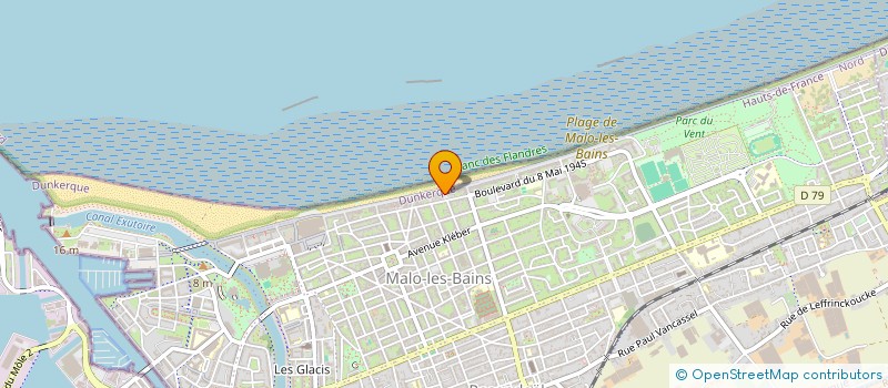 localisation de l'entreprise MONSIEUR GUY HILMOINE à DUNKERQUE