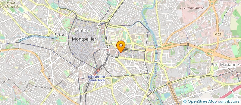 localisation de l'entreprise MONSIEUR GUY HUCK à MONTPELLIER