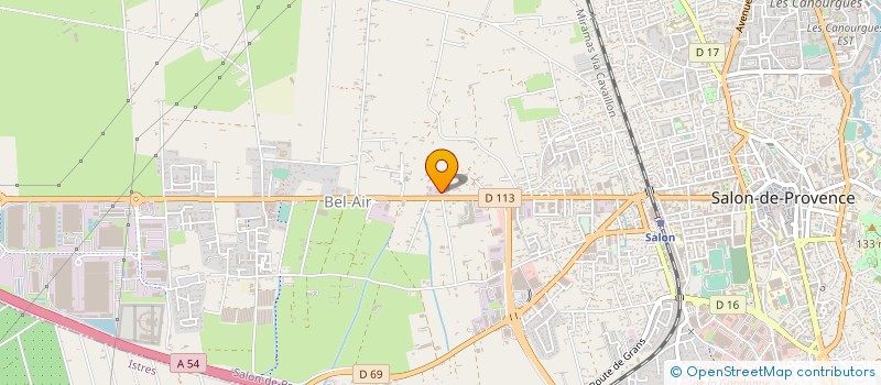 localisation de l'entreprise MONSIEUR GUY HUERTAS  SALON-DE-PROVENCE