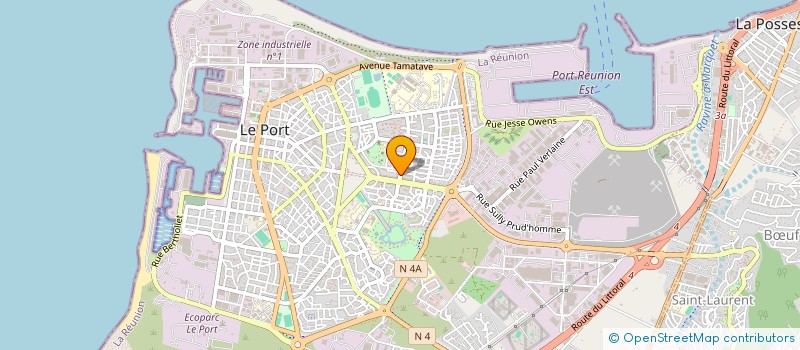 localisation de l'entreprise MONSIEUR GUY INIEVA  LE PORT