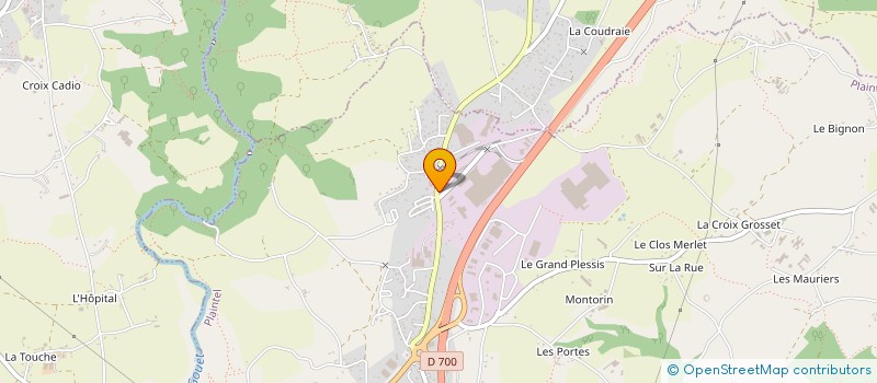 localisation de l'entreprise MONSIEUR GUY JACQUEMIN à PLAINTEL