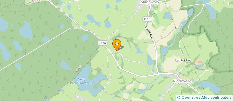 localisation de l'entreprise MONSIEUR GUY JACQUOT  RIGNOVELLE