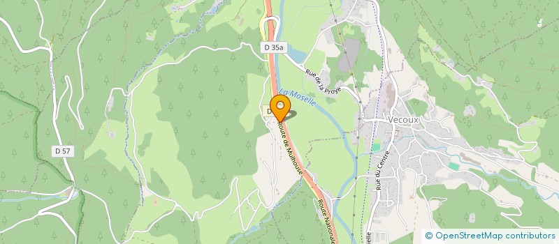 localisation de l'entreprise MONSIEUR GUY JACQUOT  DOMMARTIN-LES-REMIREMONT