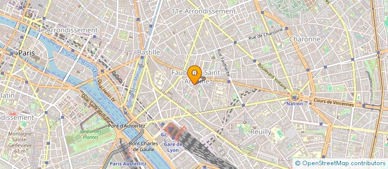 localisation de l'entreprise MONSIEUR GUY JAMINET  PARIS