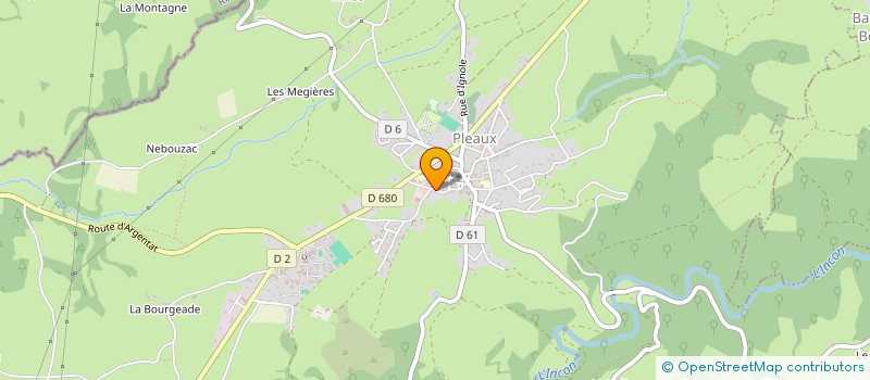 localisation de l'entreprise MONSIEUR GUY JEAN à PLEAUX