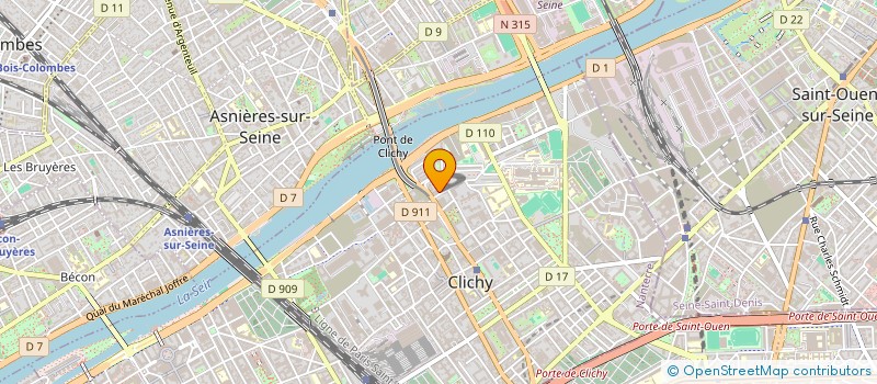 localisation de l'entreprise MONSIEUR GUY JEAN BAPTISTE SIMONNE à CLICHY