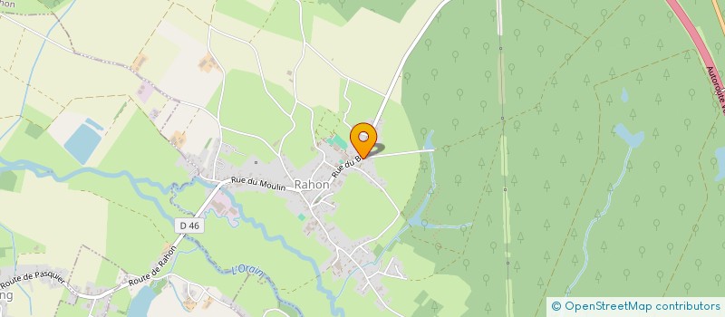 localisation de l'entreprise MONSIEUR GUY JEAN MARIE GANDEL  RAHON