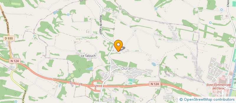 localisation de l'entreprise MONSIEUR GUY JEAN-PAUL DUPONCHEL  LAMAZERE