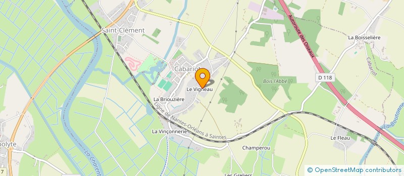 localisation de l'entreprise MONSIEUR GUY JEANDEL à CABARIOT