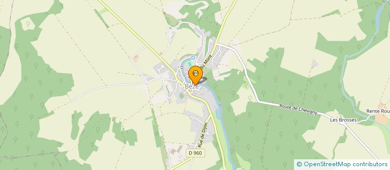 localisation de l'entreprise MONSIEUR GUY JEANNIN  BEZE