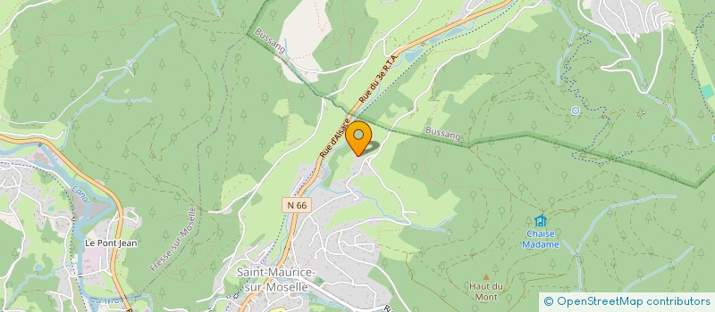 localisation de l'entreprise MONSIEUR GUY JOBARD  SAINT-MAURICE-SUR-MOSELLE