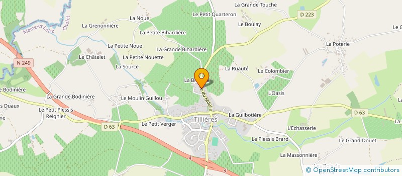 localisation de l'entreprise MONSIEUR GUY JONCKEAU à SEVREMOINE