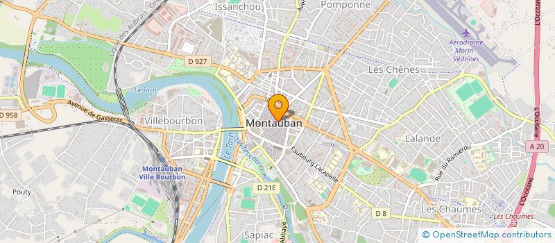 localisation de l'entreprise MONSIEUR GUY JOURDAN  MONTAUBAN