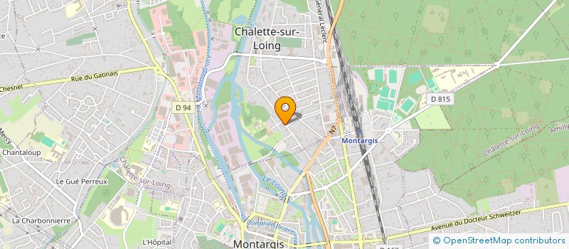 localisation de l'entreprise MONSIEUR GUY KAYSER à CHALETTE-SUR-LOING