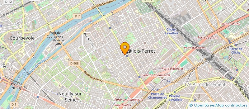 localisation de l'entreprise MONSIEUR GUY KERMIN à LEVALLOIS-PERRET
