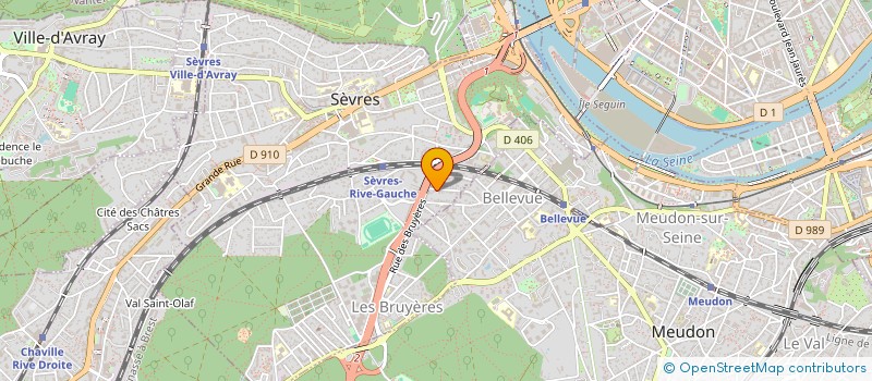 localisation de l'entreprise MONSIEUR GUY KONOPNICKI à SEVRES