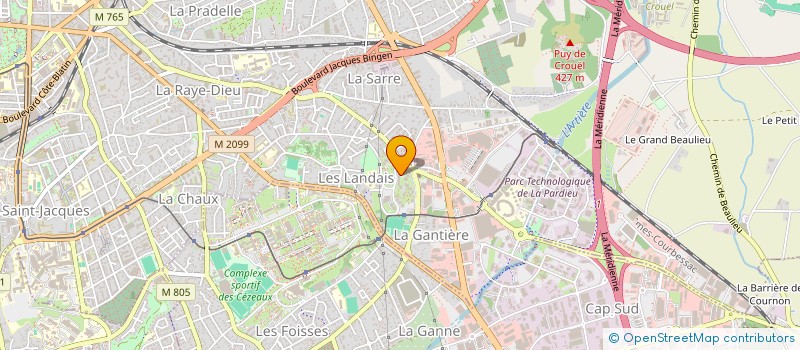 localisation de l'entreprise MONSIEUR GUY KOUA  CLERMONT-FERRAND