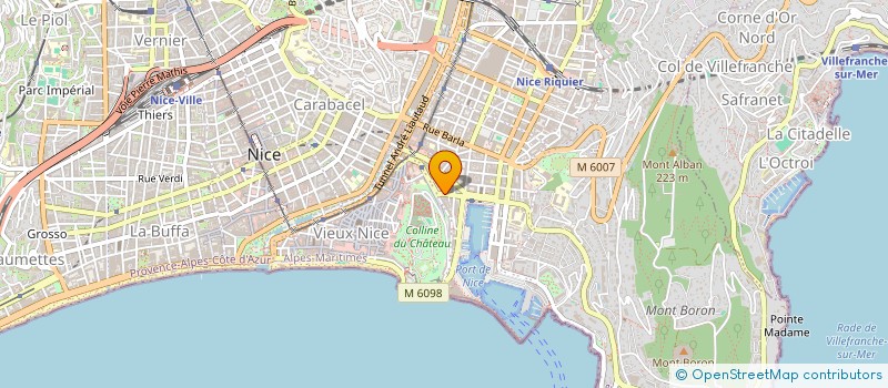 localisation de l'entreprise MONSIEUR GUY LACAM à NICE