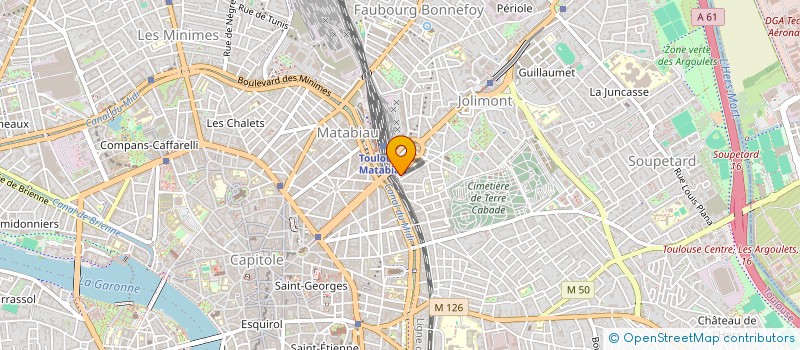 localisation de l'entreprise MONSIEUR GUY LACASSAGNE à TOULOUSE