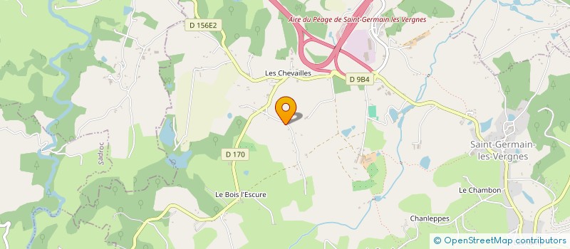 localisation de l'entreprise MONSIEUR GUY LACOMBE à SAINT-GERMAIN-LES-VERGNES