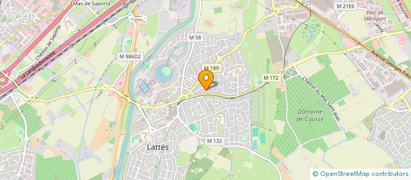 localisation de l'entreprise MONSIEUR GUY LACOMBE à LATTES