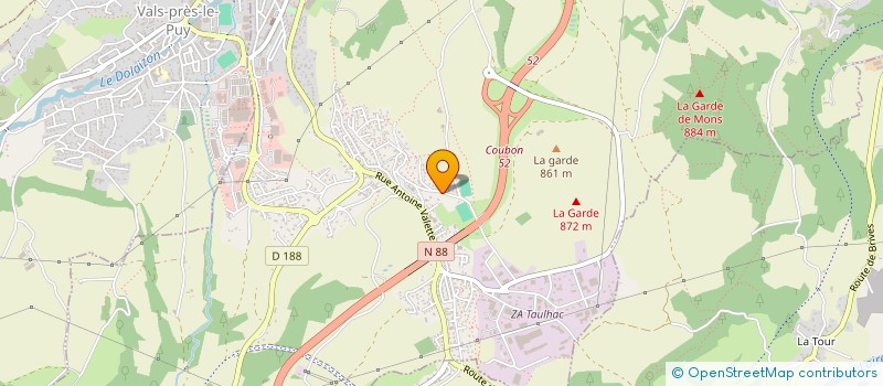localisation de l'entreprise MONSIEUR GUY LACOMBRADE à LE PUY-EN-VELAY