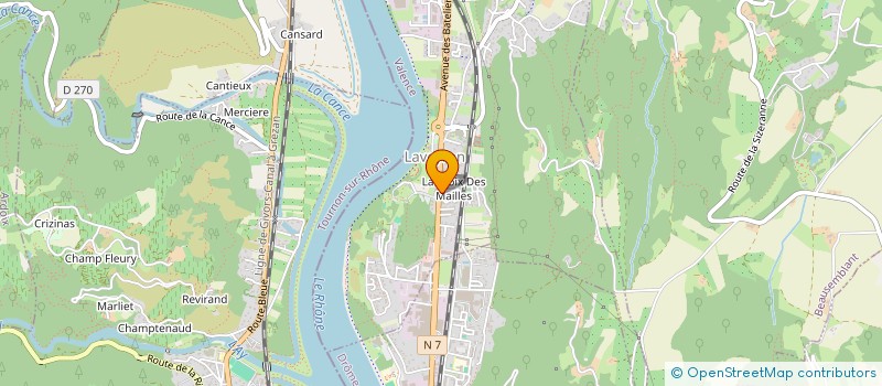 localisation de l'entreprise MONSIEUR GUY LAFOREST  LAVEYRON