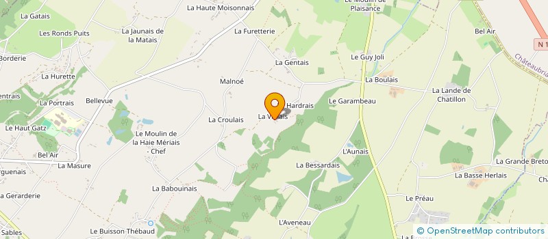 localisation de l'entreprise MONSIEUR GUY LALANDE à CORDEMAIS