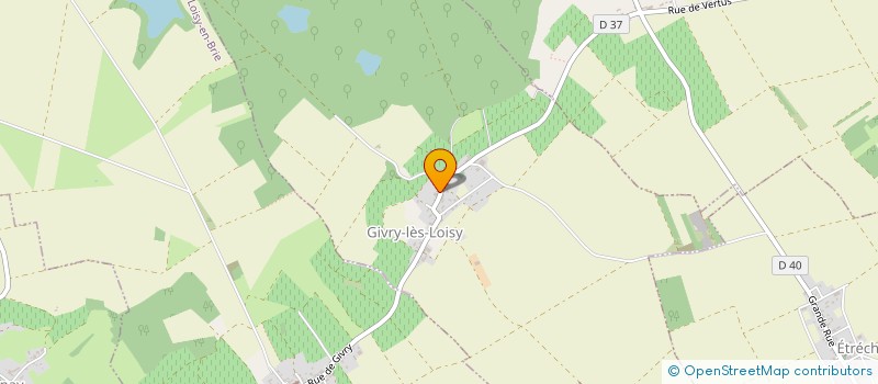 localisation de l'entreprise MONSIEUR GUY LALLEMANT  GIVRY-LES-LOISY