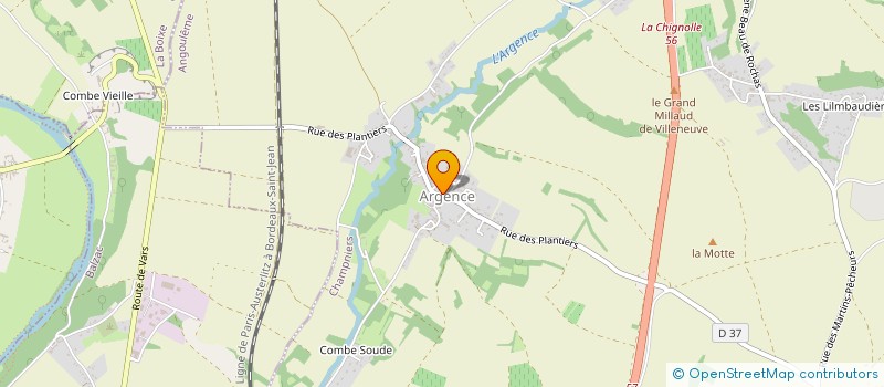 localisation de l'entreprise MONSIEUR GUY LALUT à CHAMPNIERS
