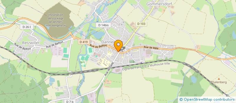 localisation de l'entreprise MONSIEUR GUY LAMBERT  MONTREUX-VIEUX