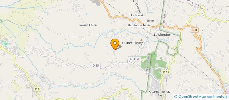 localisation de l'entreprise MONSIEUR GUY LAMIC à RIVIERE-SALEE