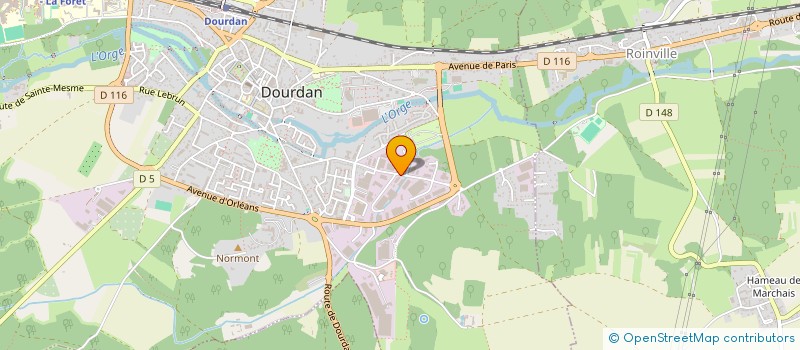 localisation de l'entreprise MONSIEUR GUY LAMORY  DOURDAN