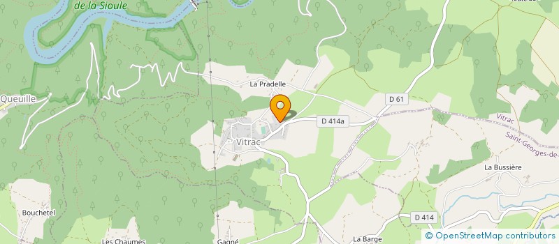 localisation de l'entreprise MONSIEUR GUY LAMOTTE à VITRAC
