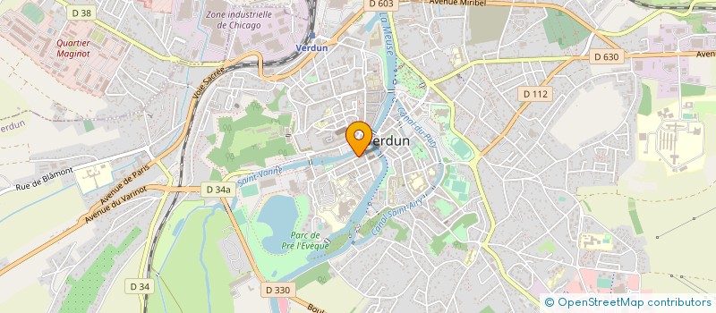 localisation de l'entreprise MONSIEUR GUY LAMOUSSE à VERDUN