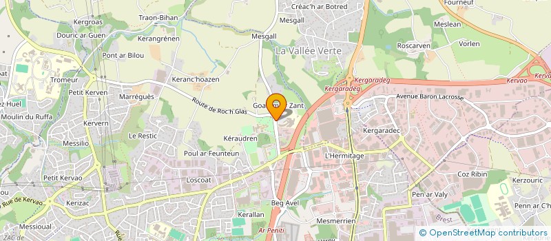 localisation de l'entreprise MONSIEUR GUY LAMPLE à BREST