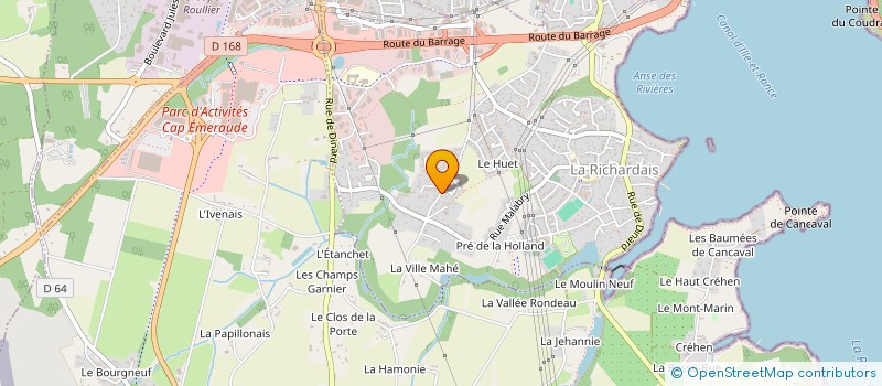 localisation de l'entreprise MONSIEUR GUY LAPIE à LA RICHARDAIS
