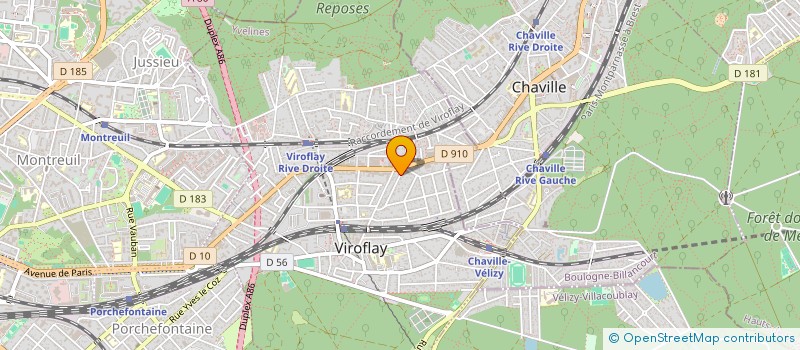 localisation de l'entreprise MONSIEUR GUY LARTIGUE  VIROFLAY