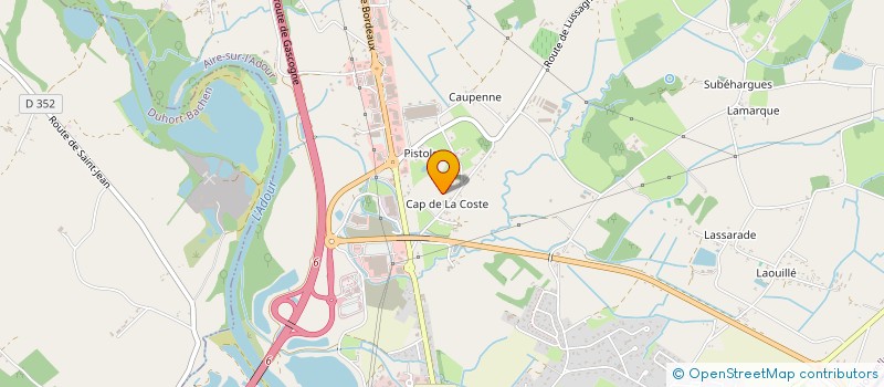 localisation de l'entreprise MONSIEUR GUY LASBEZEILLES à AIRE-SUR-L'ADOUR