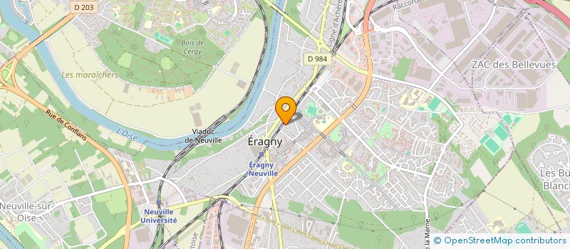 localisation de l'entreprise MONSIEUR GUY LASSIA  ERAGNY