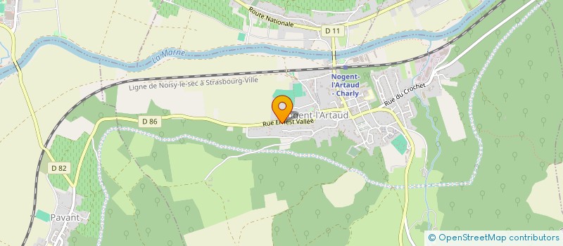 localisation de l'entreprise MONSIEUR GUY LAURENT  NOGENT-L'ARTAUD