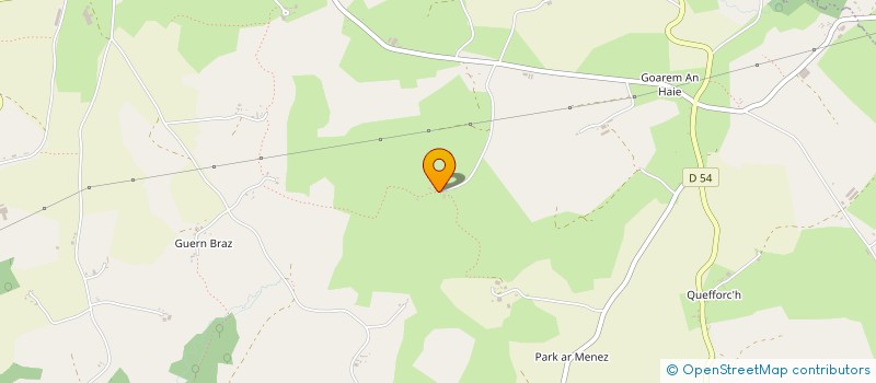 localisation de l'entreprise MONSIEUR GUY LE BIHAN  SCRIGNAC