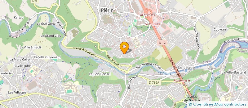 localisation de l'entreprise MONSIEUR GUY LE MOAL  PLERIN