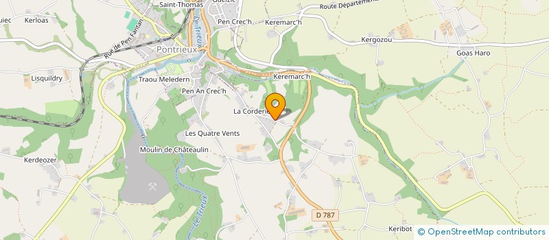 localisation de l'entreprise MONSIEUR GUY LE SOUDER  SAINT-CLET