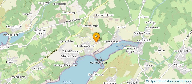 localisation de l'entreprise MONSIEUR GUY LEAL à PLOUGASTEL-DAOULAS